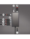 Mini Docking Station Lindy USB 3.2 Type C - 4K HDMI si DP, PD