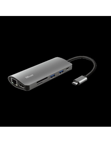 Hub USB Trust Dalyx, 7 porturi USB-C,,TR-23775