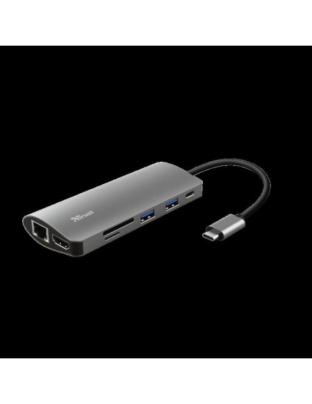Hub USB Trust Dalyx, 7 porturi USB-C,,TR-23775