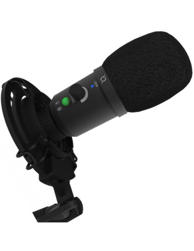 Microfon gaming AQIRYS Voyager de tip cardioid, suport