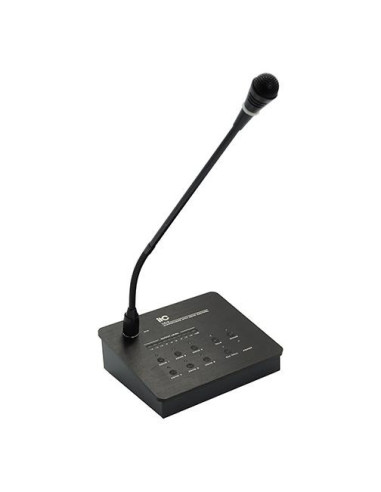 Microfon audio pentru 6 zone ITC T-216, pentru sisteme de