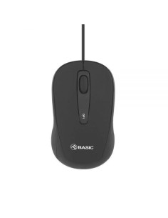 Mouse cu fir Tellur basic, mini, Negru,TLL491011