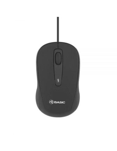 Mouse cu fir Tellur basic, mini, Negru,TLL491011