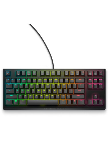 ALIENWARE TENKEYLESS GAMING KEYBOARD - AW420K, Backlit: AlienFX