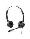 Casti cu fir call center Tellur Voice 520N, binaural