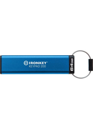 USB Flash Drive Kingston 64GB IronKey Keypad 200, USB 3.2 Gen1