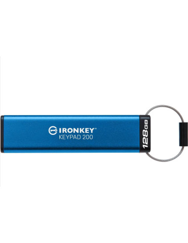 USB Flash Drive Kingston 128GB IronKey Keypad 200, USB 3.2