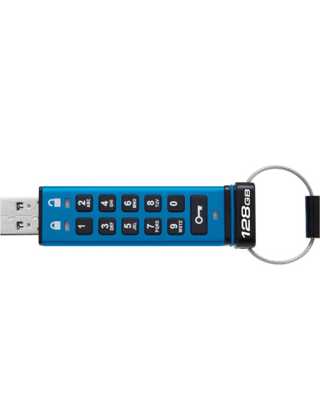 USB Flash Drive Kingston 128GB IronKey Keypad 200, USB 3.2