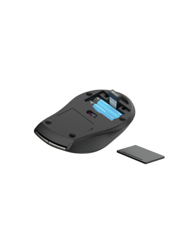 Mouse fara fir Trust Kuza Wireless Mouse Black, USB 2.0, 2.4