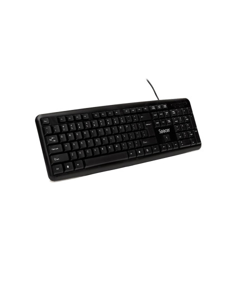 Tastatura Spacer SPKB-520 cu fir, USB, 104 taste