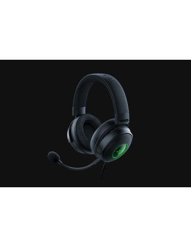 Casti cu micofon Razer Kraken V3 HyperSense cu fir, Haptic