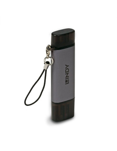 Card Reader Lindy USB 3.2 Type C, SD si microSD,,LY-43335