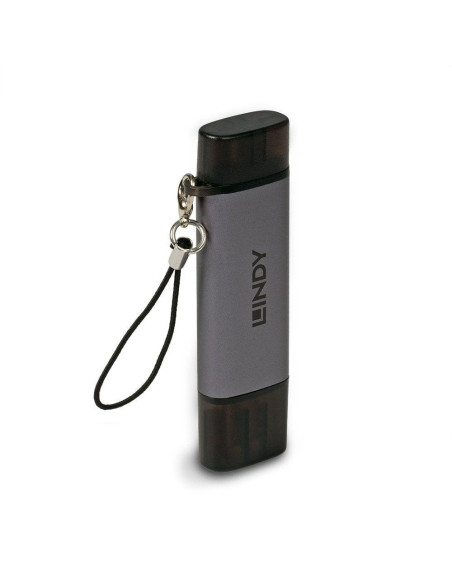Card Reader Lindy USB 3.2 Type C, SD si microSD,,LY-43335
