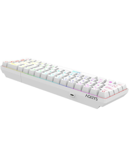Tastatura mecanica 65 AQIRYS Mira, wireless/bluetooth/wired
