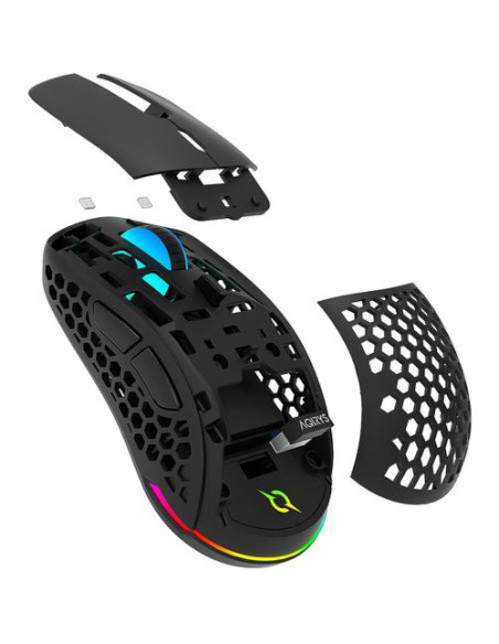 Mouse AQIRYS T.G.A, wireless, 6 butoane, interfata USB,AQRYS_TGA