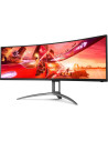 Monitor LED AOC AG493QCX, 48.8inch, DFHD VA, 4ms