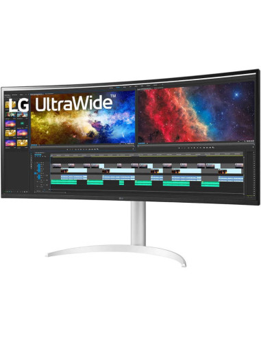 Monitor LED LG 38WP85C-W, 37.5inch WQHD+ IPS, 5 ms