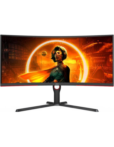 Monitor LED AOC CU34G3S/BK, 34inch, UWQHD VA, 1ms