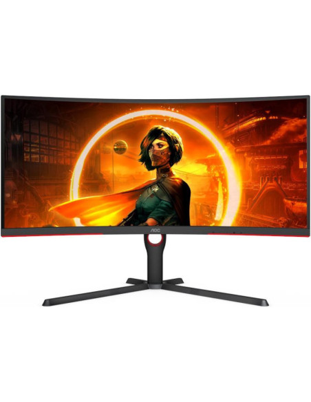 Monitor LED AOC CU34G3S/BK, 34inch, UWQHD VA, 1ms