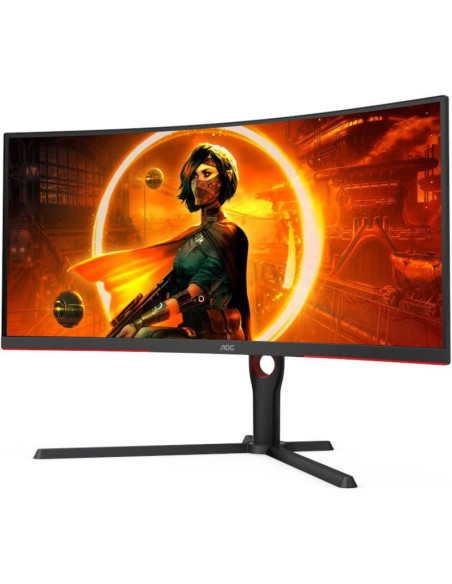 Monitor LED AOC CU34G3S/BK, 34inch, UWQHD VA, 1ms