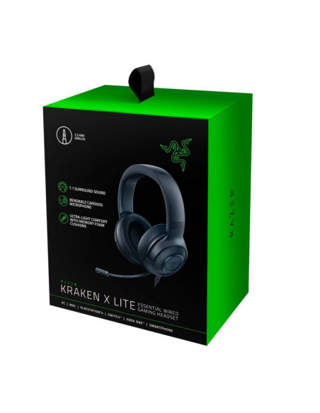 Casti cu microfon Razer Headphones Kraken X Lite
