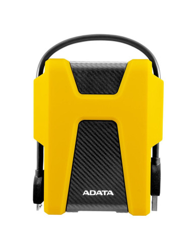 AHD680-2TU31-CYL,HDD extern ADATA, 2TB, HD680, 2.5", USB 3.1, Galben