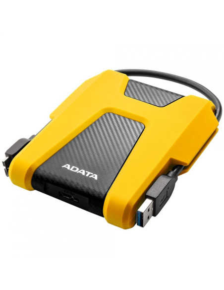 AHD680-2TU31-CYL,HDD extern ADATA, 2TB, HD680, 2.5", USB 3.1, Galben