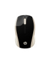2HU83AA,Mouse HP Wireless 200 Silk, Negru cu auriu