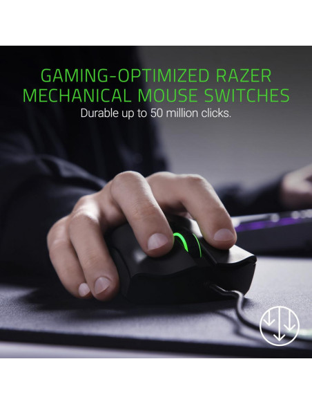 Mouse Razer cu fir Optical sensor, DeathAdder