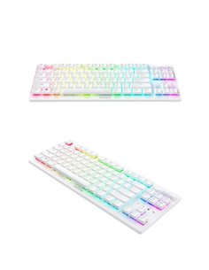 KB RAZER DEATHSTALKER V2 PRO TKL (RED SWITCH) - WHITE - US 2