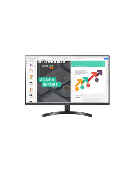 Monitor 32" LG 32QN600-B, IPS, QHD 2560*1440, 16 9, 350 cd mp, 1000 1, 5 ms, 178 178, Anti-Glare, 2*HDMI, DP, headphone out, AMD