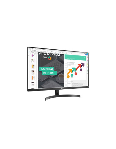 Monitor 32" LG 32QN600-B, IPS, QHD 2560*1440, 16 9, 350 cd mp, 1000 1, 5 ms, 178 178, Anti-Glare, 2*HDMI, DP, headphone out, AMD