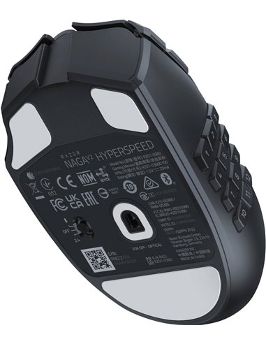 Mouse Razer Naga V2 HyperSpeed  Connectivity   Razer HyperSpeed Wireless (2.4GHz)   Bluetooth  Battery Life   Up to 250 hours (o Mouse Razer Naga V2 HyperSpeed  Connectivity   Razer HyperSpeed Wireless (2.4GHz)   Bluetooth  Battery Life   Up to 250 hours (o