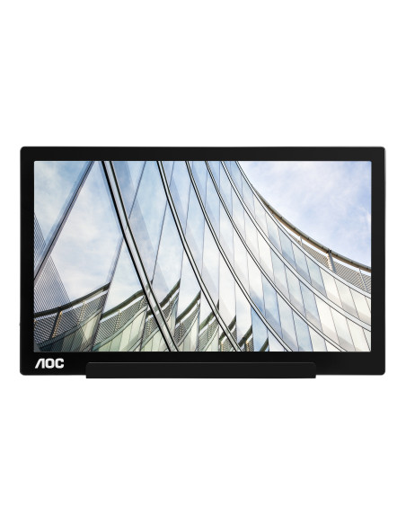 Monitor portabil 15.6" AOC I1601FWUX, FHD 1920*1080, 60 Hz, WLED, IPS, 16 9, 5 ms, 220 cd  mp, 700 1, 160 160, USB-C, cablu USB
