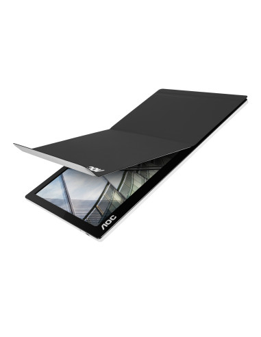 Monitor portabil 15.6" AOC I1601FWUX, FHD 1920*1080, 60 Hz, WLED, IPS, 16 9, 5 ms, 220 cd  mp, 700 1, 160 160, USB-C, cablu USB