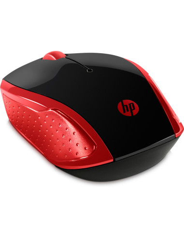 2HU82AA,Mouse HP 200, Wireless, Negru cu rosu
