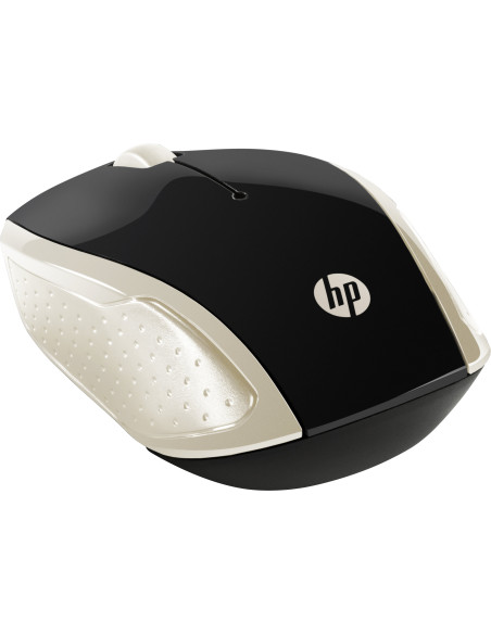2HU83AA,Mouse HP Wireless 200 Silk, Negru cu auriu