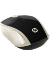 2HU83AA,Mouse HP Wireless 200 Silk, Negru cu auriu