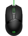 4PH30AA,Mouse HP 300 PAV, Gaming, Negru cu verde