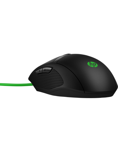 4PH30AA,Mouse HP 300 PAV, Gaming, Negru cu verde