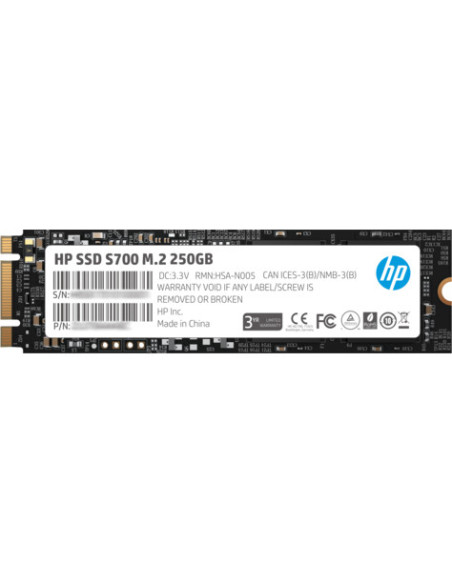 2LU79AA#ABB,Ssd hp s700, 250gb, m.2 2280