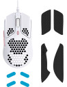 4P5E4AA,Mouse HP HYPERX Pulsefire Haste, wireless, alb-roz
