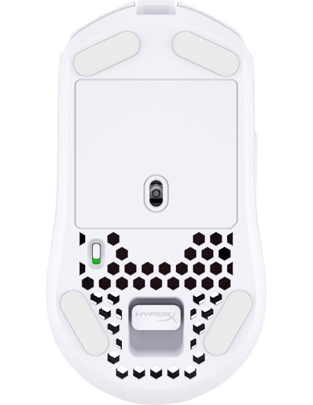 4P5D8AA,Mouse HP HYPERX Pulsefire Haste, wireless, alb