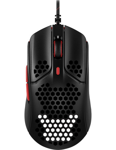 4P5E3AA,Mouse HP HYPERX Pulsefire Haste, wireless, negru-rosu