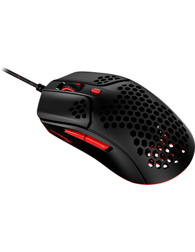 4P5E3AA,Mouse HP HYPERX Pulsefire Haste, wireless, negru-rosu