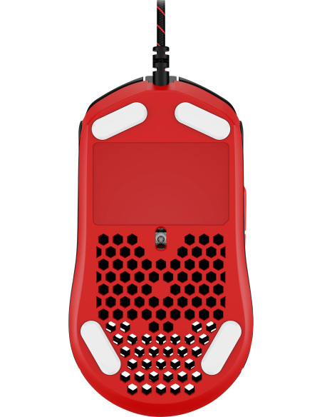 4P5E3AA,Mouse HP HYPERX Pulsefire Haste, wireless, negru-rosu