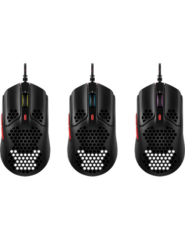 4P5E3AA,Mouse HP HYPERX Pulsefire Haste, wireless, negru-rosu