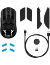 4P5D7AA,Mouse HP cu fir, HYPERX Pulsefire Haste, Pixart 3327 sensor, DPI pana la 6.200, RGB Gaming Mouse, greutate 123g, Wireles