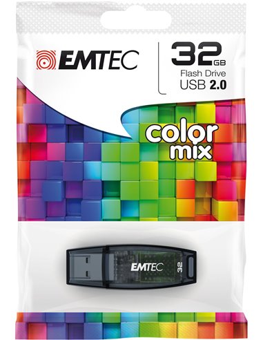 USB Flash Drive Emtec 4GB Color Mix, USB