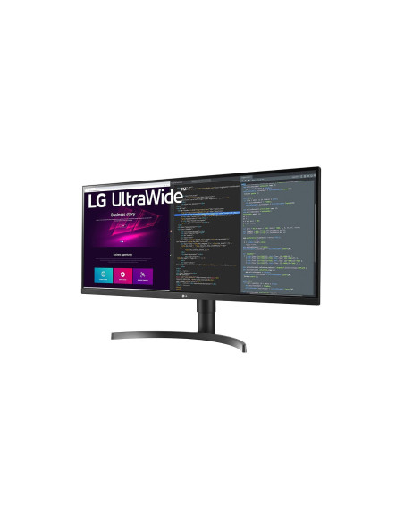 Monitor 34" LG 34WN750-B, IPS, QHD 3440*1440, 75 Hz, 21 9, 300 cd mp, 1000 1, 178 178, 5 ms, 2* HDMI, 2* USB, DP, headphone out,